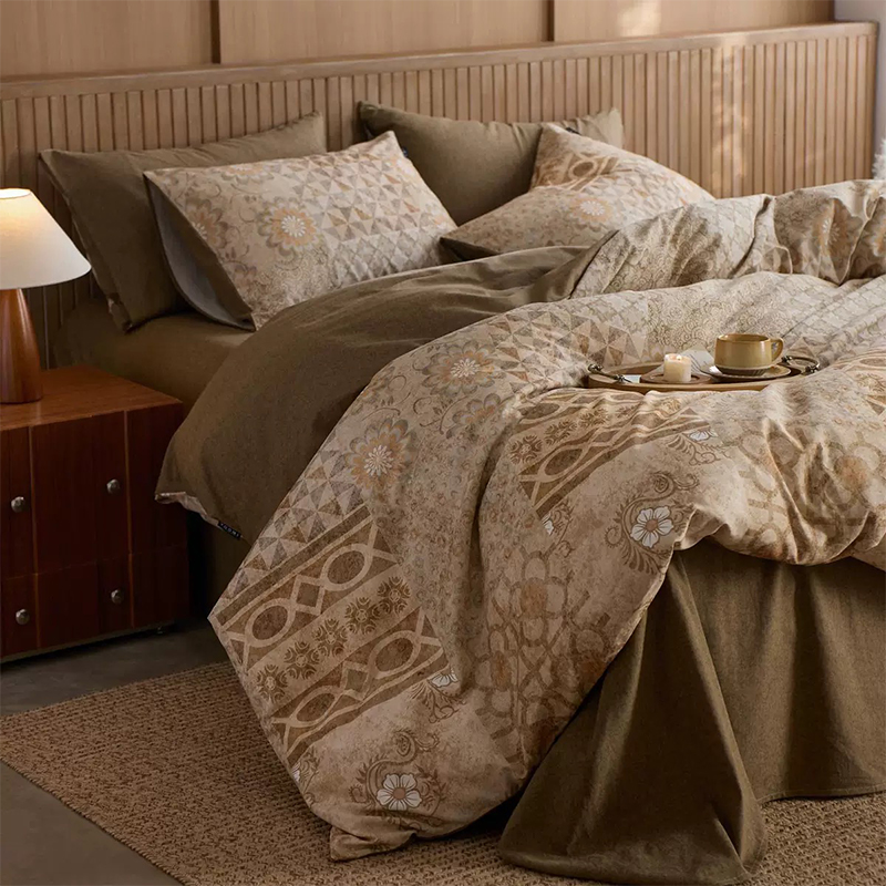 Socraigh Leapa Priontáilte Microfiber poileistir Ultra Bog 100%.
